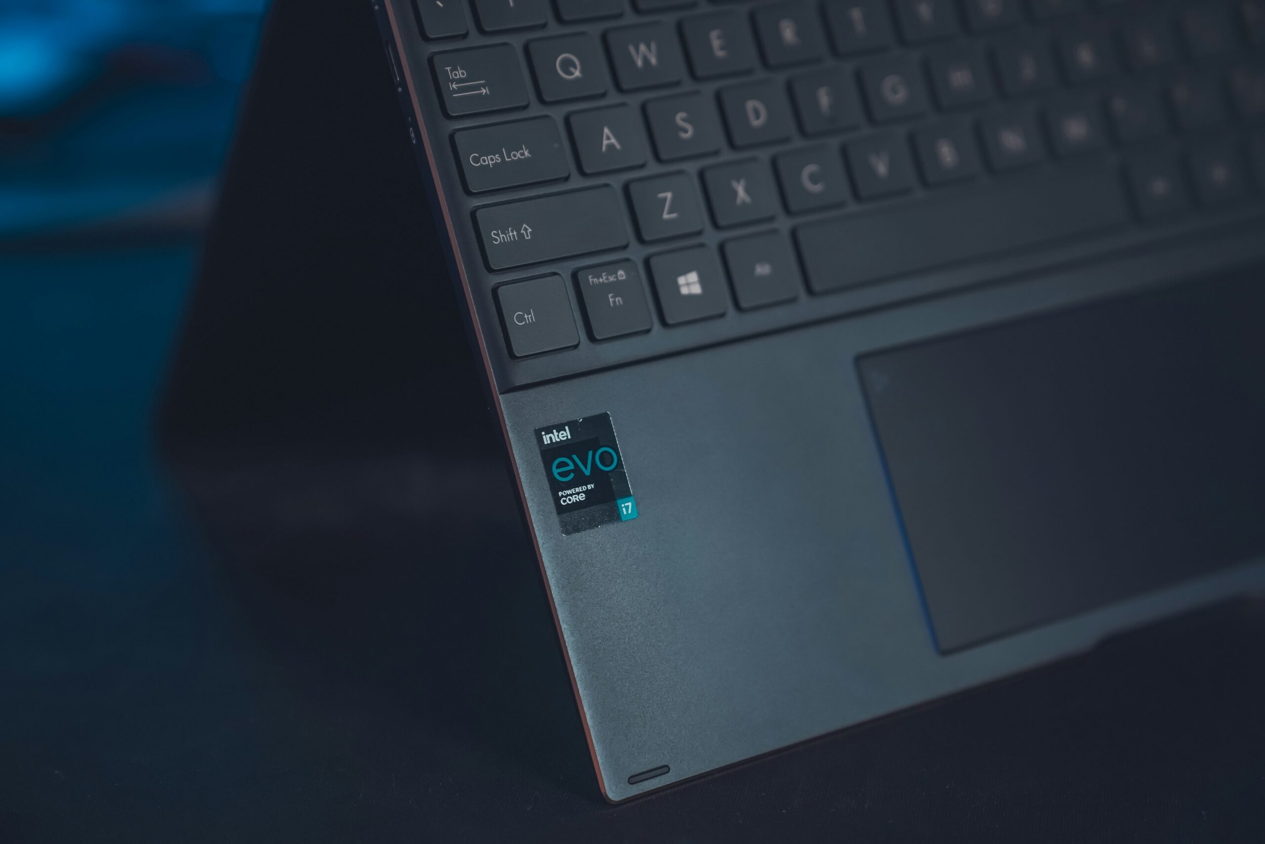 Intel Core Ultra 200V black laptop