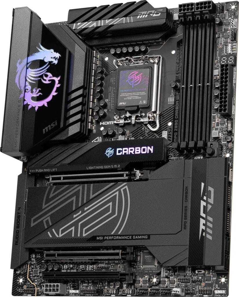 MSI MPG Z890 CARBON MSI MPG Z890 CARBON