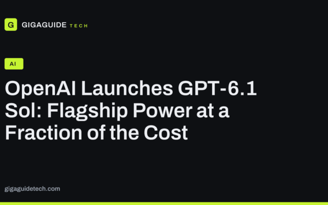 OpenAI Launches GPT-6.1 Sol
