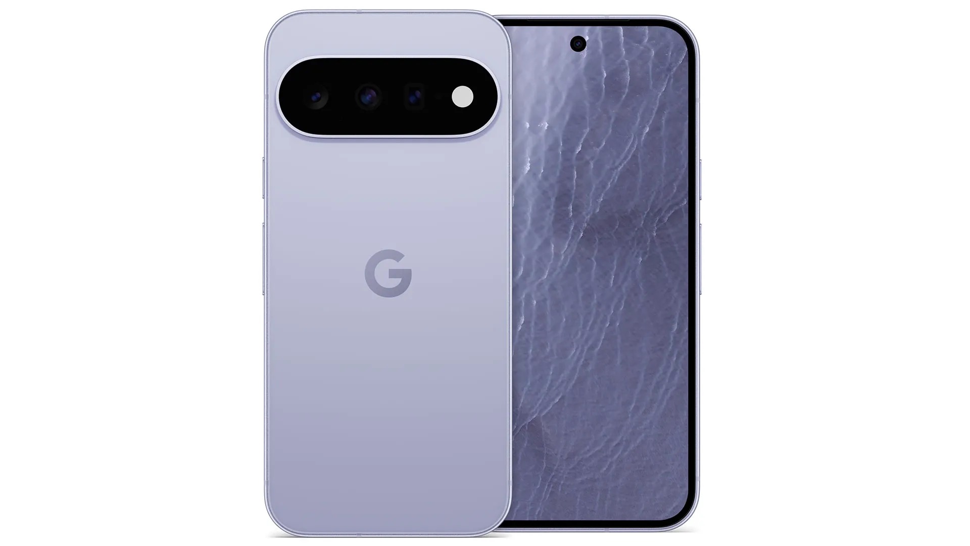 Front and back view of a Google Pixel phone