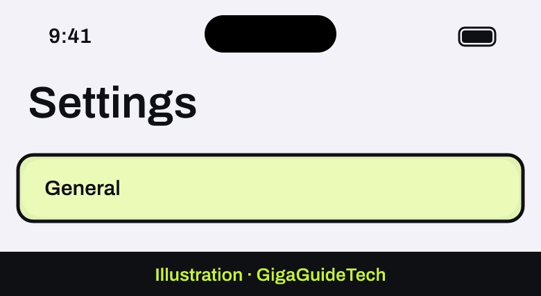 Illustration: Settings