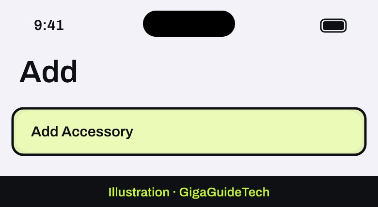 Illustration: Home > Add > Add Accessory