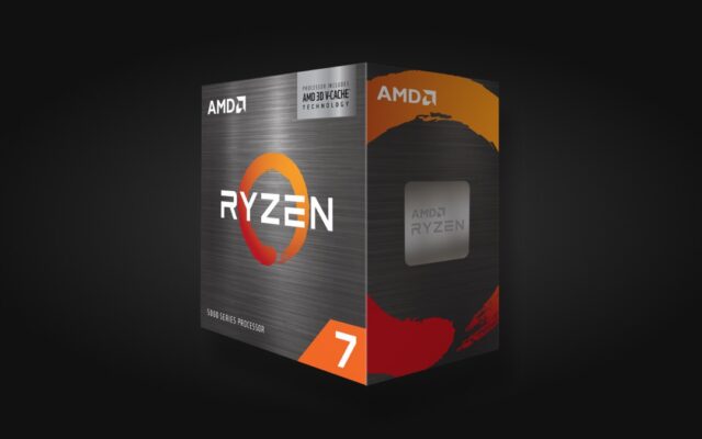 AMD Ryzen 7 5800X3D processor box