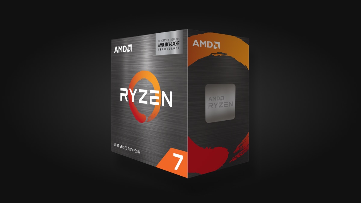 AMD Ryzen 7 5800X3D processor box