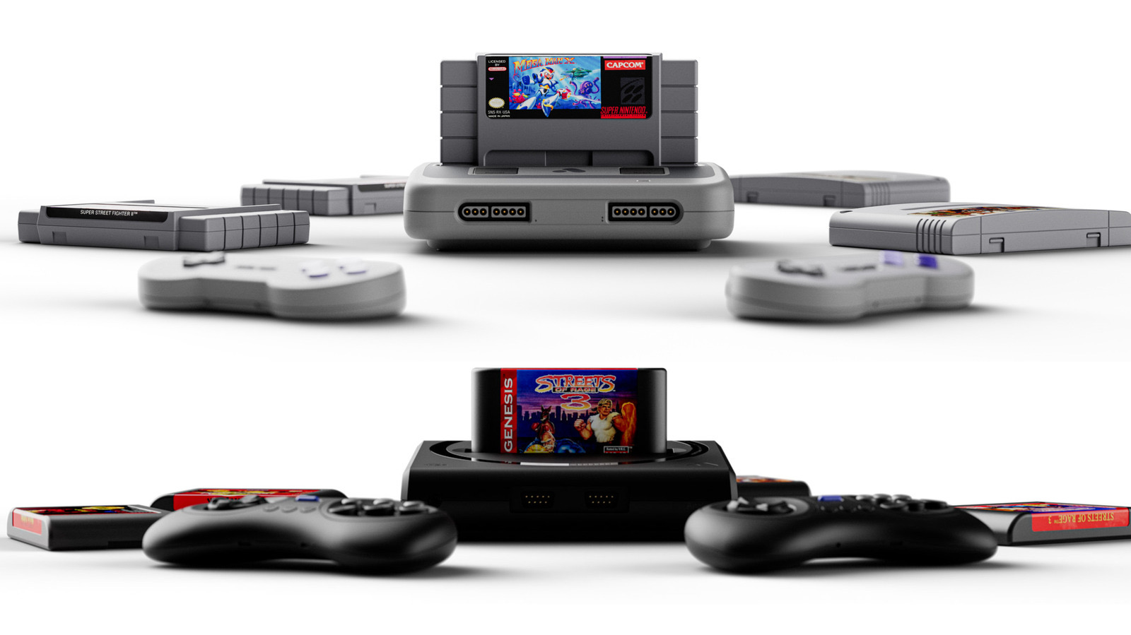 Analogue's new Super Nt+ and Mega Sg+ consoles