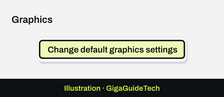 Illustration: Settings > System > Display > Graphics