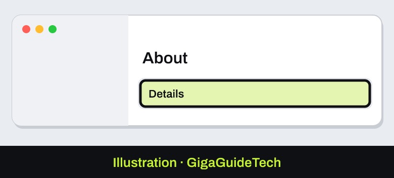 Illustration: System Settings > General > About