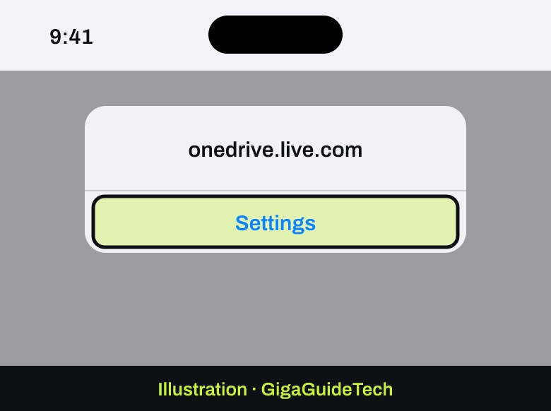Illustration: OneDrive website