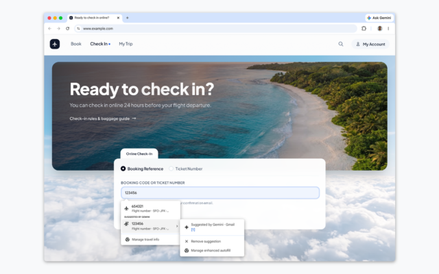 Chrome Enhanced Autofill
