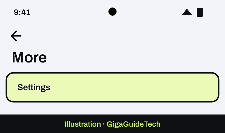Illustration: Chrome > More > Settings