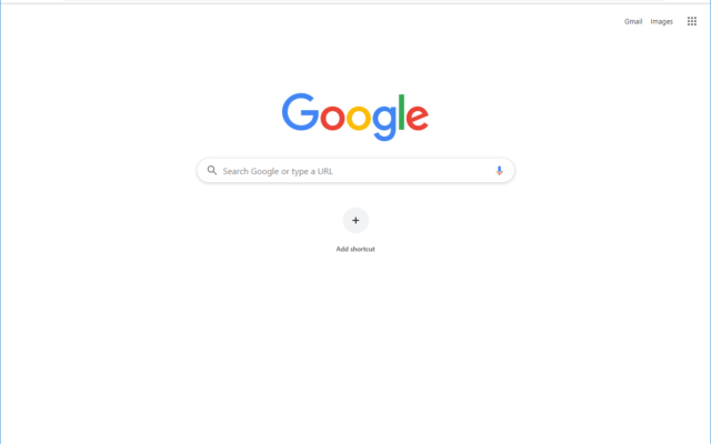 Screenshot of Google Chrome version 75 running on Windows 10