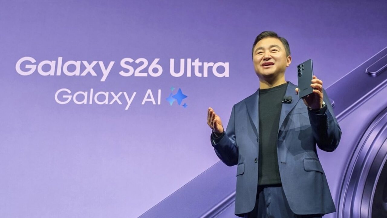 Samsung presents the Galaxy S26 Ultra at Galaxy Unpacked 2026