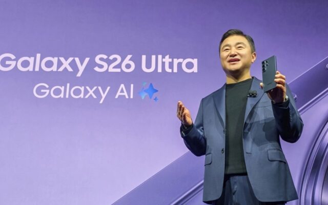 Samsung presents the Galaxy S26 Ultra at Galaxy Unpacked 2026