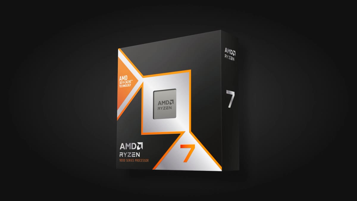 AMD Ryzen 7 9800X3D processor box