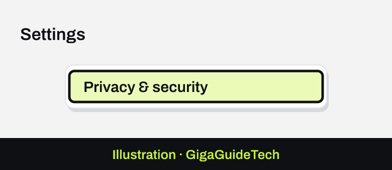 Illustration: Settings > Privacy & security > Windows Security