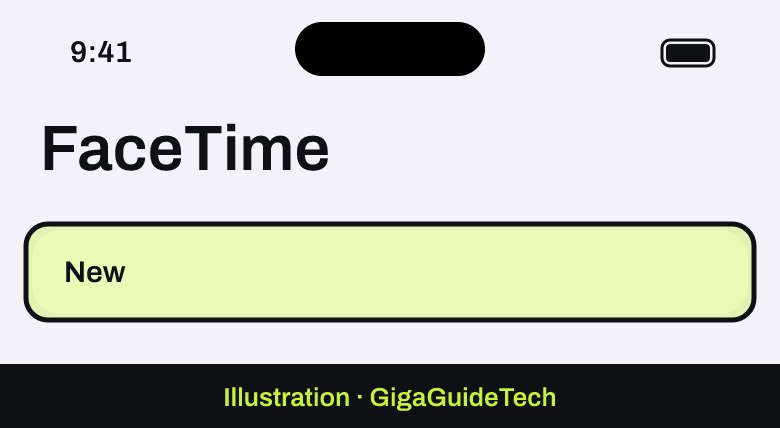 Illustration: FaceTime app