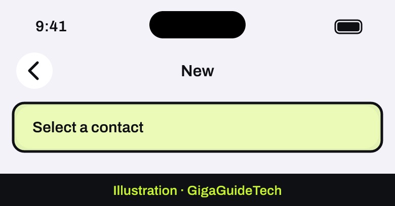 Illustration: FaceTime > New