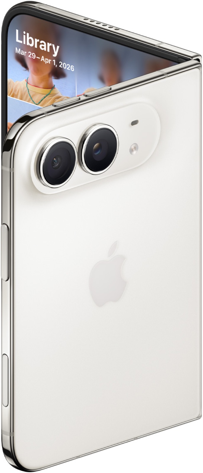 The iPhone Duo from the front and the back
