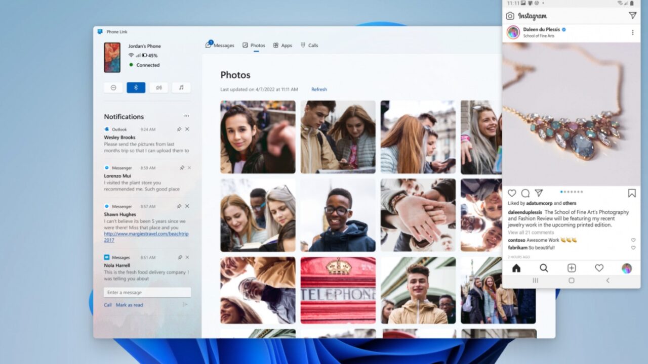 Microsoft Phone Link
