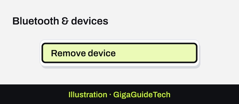 Illustration: Remove device