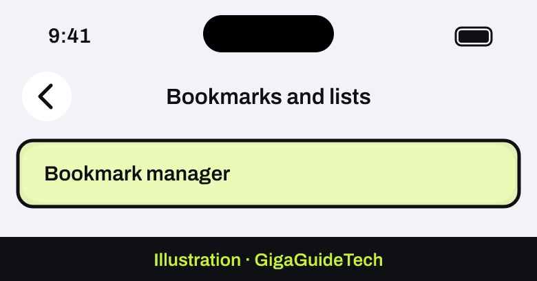 Illustration: Chrome > More > Bookmarks and lists > Bookmark manager