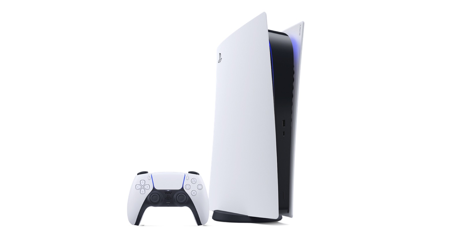 PlayStation 5 console and DualSense controller
