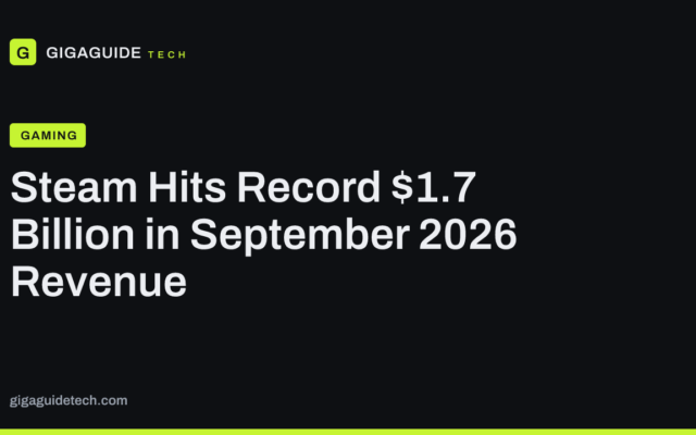 Steam record September 2026 revenue