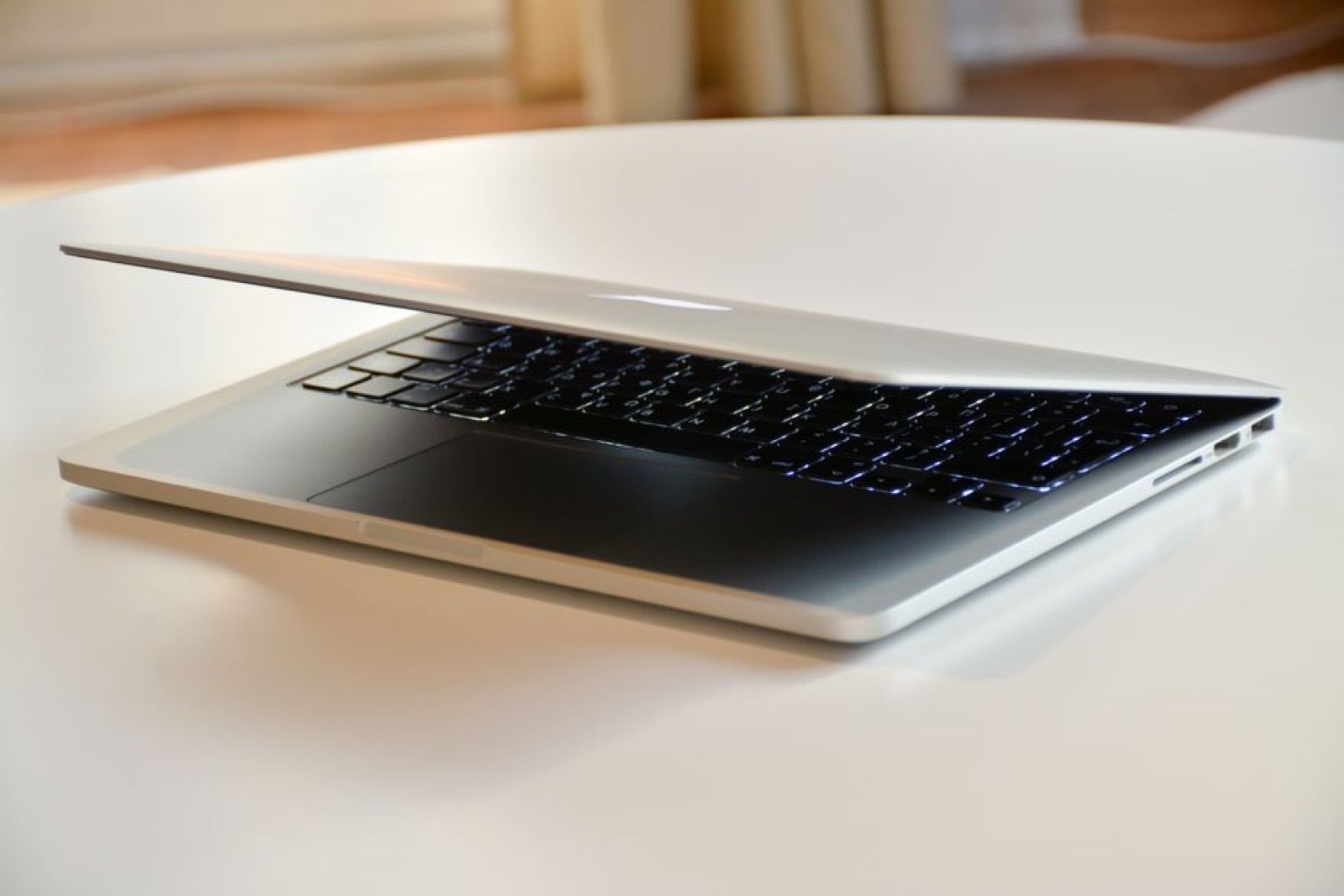 A modern MacBook laptop