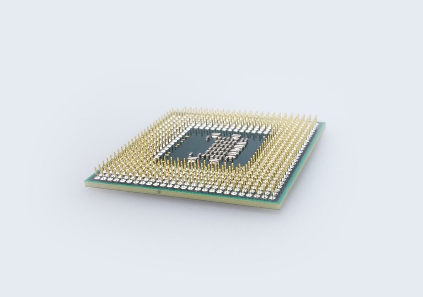 Close-up of a computer processor
