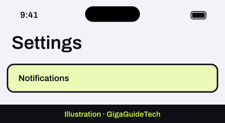 Illustration: Settings
